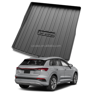 Ensemble complet d'usine 3D tapis de coffre de voiture étanche tapis de sol de coffre personnalisé pour <span class=keywords><strong>Audi</strong></span> <span class=keywords><strong>Q4</strong></span> <span class=keywords><strong>E</strong></span>-<span class=keywords><strong>TRON</strong></span> 2022-2024 - Product Image 1