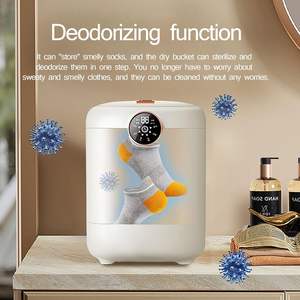 Mini laveuse électrique entièrement automatique Portable petit lavage et séchage intégrés pour sous-vêtements sèche-<span class=keywords><strong>linge</strong></span> compact - Product Image 4