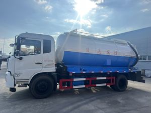 Camión de Succión de Aguas Residuales <span class=keywords><strong>Usado</strong></span> Dongfeng con Chasis Diésel, Bomba de Alta Presión de 15 CBM, Bomba de Vacío para Fosas Sépticas - Product Image 3
