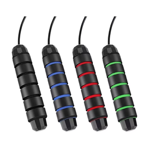 Corde à sauter de sport en PVC avec roulements, corde à sauter pour CrossFit avec poignée antidérapante, fil réglable, exercice de fitness à domicile en intérieur - Product Image 3