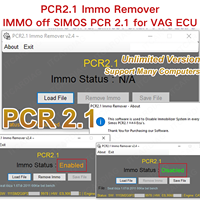 Logiciel PCR2.1 Immo Remover, version illimitée PCR 2.1, IMMO OFF, correction SIMOS pour ECU VAG, logiciel sans algorithme de correction de checksum