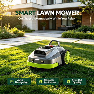 Tondeuse à gazon robotisée entièrement automatique, robot de jardin intelligent, supportant la tonte automatique, l'évitement des obstacles, la recharge automatique, propulsion L1600 Se - Product Image 1