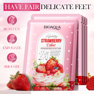 <span class=keywords><strong>Mascarilla</strong></span> Exfoliante <span class=keywords><strong>para</strong></span> <span class=keywords><strong>Pies</strong></span> <span class=keywords><strong>BIOAQUA</strong></span> de Fresa, Nutritiva, Elimina la Piel Muerta, Cuidado de la Piel Coreano, Venta al Por Mayor OEM - Product Image 4