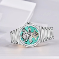 Montre mécanique PAGANI DESIGN PD-YS028, montre de marque haut de gamme pour homme, acier inoxydable, étanche, automatique, montre tourbillon pour homme