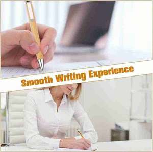 Bolígrafos de Bambú Personalizados al por Mayor con Logotipo o Nombre Personalizado para Regalos Corporativos, Bolígrafo Personalizable - Product Image 3