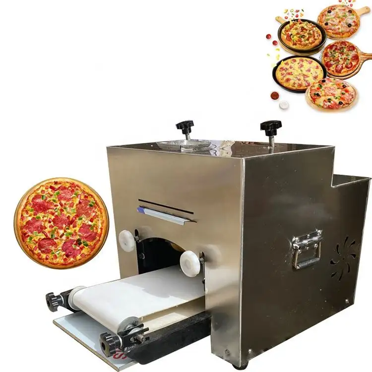 Commercial automatic naan arabic pita bread roti chapati making machine pizza dough forming machine