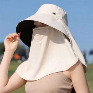 UV Protection Wide Brim Fisherman <b>Hat</b> Detachable Face Shield Neck Guard Sunshade Fishing <b>Hat</b> - Product Image 5