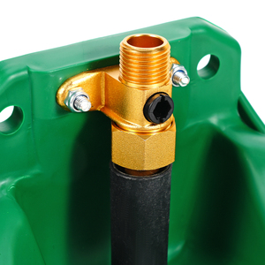 <span class=keywords><strong>Distributeur</strong></span> d'<span class=keywords><strong>eau</strong></span> de chèvre à Valve en cuivre bol en plastique vert bol d'<span class=keywords><strong>eau</strong></span> Durable pour bol à boire de chèvre de mouton - Product Image 6