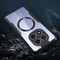 Coques transparentes minces pour Redmi Note14, coque de téléphone anti-jaunissement, coque magnétique pour Note 14 SE 14S 13 13R 12 Turbo 11T Pro Plus
