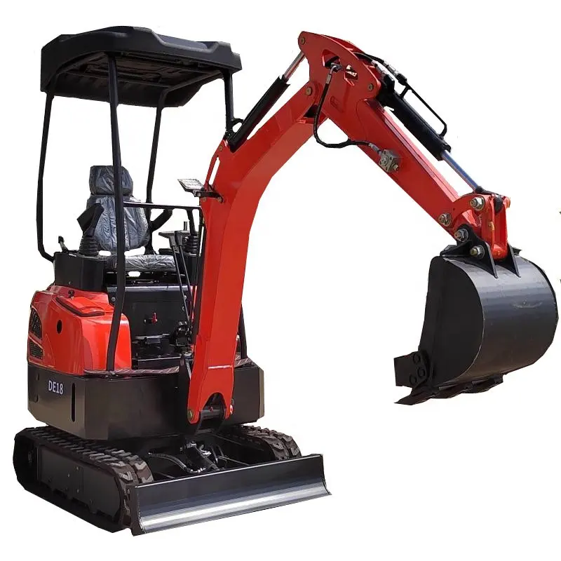 Supply Excavator Spare Parts Chinese Cheap 1.8T Mini Excavator For Sale