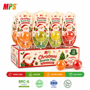 Piruleta de Navidad personalizada, suministros de dulces, venta al por mayor - Product Image 1
