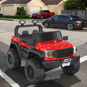 Coche Eléctrico Infantil con Licencia, 4 Ruedas EVA, Asiento de Cuero, 12V, Control Remoto, para que los Niños Conduzcan - Product Image 1