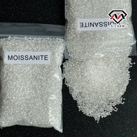 SICGEM DEF couleur Grade VVS clarté 0.7-3.0mm blanc synthétique Moissanite pierre précieuse pour bijoux