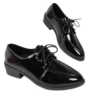 Chaussures basses à lacets style britannique à bout pointu, nouvelle collection printemps, grandes tailles, petites chaussures en cuir, vente en gros, taille 43 - Product Image 5