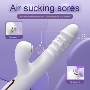 Vibrateur électrique télescopique entièrement automatique USB à conversion de fréquence pour la masturbation féminine Top SeToys - Product Image 2