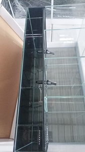 Acuario de Aislamiento de Cristal Ultra Transparente para 5 Bettas con Luz LED WRGB y Filtro Trasero, Tanque de Cría Slim Fighter para Sala de Estar - Product Image 6