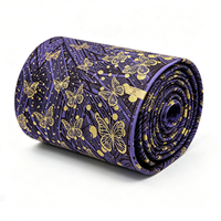 Penjualan Panas Kain Wax Afrika Abstrak 100% Katun Tissu Africain Wax 6 Yard Motif Lilin Abstrak Dengan Emas Dan Berlian Imitasi