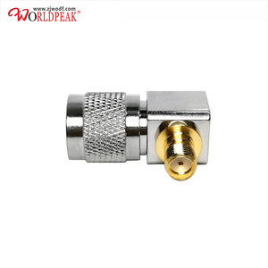 RF cáp đồng trục TNC Nam để SMA kết nối nữ khuỷu tay mạ bạc Coax Adapter <span class=keywords><strong>BNC</strong></span> cáp/DIN/qma/SMB/UHF/N Loại kết nối - Product Image 3