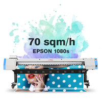 Impresora de gran formato de alta calidad, banner de lona de vinilo ecológico, impresora de inyección solvente, precio de máquina de impresión
