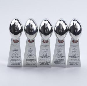 San Francisco <span class=keywords><strong>49ers</strong></span> NFL Super Bowl kampioenschapsringen met trofee luxe set - Product Image 6