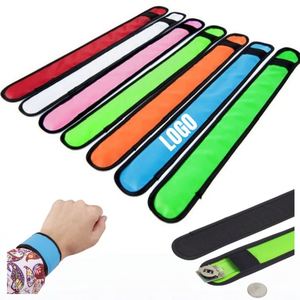 Pulseras Luminosas LED de Nailon con Logotipo Personalizado, Pulseras Luminosas para Ciclismo, Caminar, Correr, Conciertos, Deportes al Aire Libre, para Hombres y Mujeres - Product Image 1