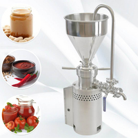Machine à broyer et à émulsionner pour noix, graines de tournesol, maïs - Moulin à tahini, moulin colloïdal, pompe en acier inoxydable 304/316L 50-500 kg/h