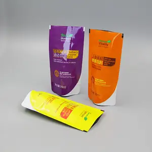 12oz Standing Zipper Pouch Whey Protein Packaging Bags Stand Up Zipper Small Sachet Packaging Bags