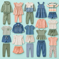 Pakaian Anak Baru Ukuran Acak Campuran Model Baju Anak Perempuan 2 Tahun, Pakaian Campuran Anak Laki-laki Perempuan Semua Usia Baju Anak Perempuan