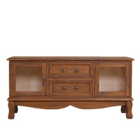 En bois En Gros Élégant Antique Meubles De Salon Brun Moderne Salon Meubles Armoire En Bois Tv Console
