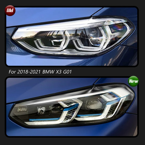 TYPY for 2018-2021 BMW X3 headlight G08/G01 for retrofitting blue-brow LED <b>projector</b> daytime running <b>lights</b> and turn signals - Product Image 3