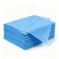 Drap de lit médical jetable imperméable en PE non tissé à usage unique, housse de lit d'hôpital certifiée CE, marque Tedia, pour soins infirmiers