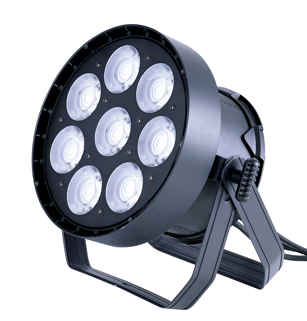 Factory Wholesale 8 Eyes 400W RGBW LED Par Can Light High Power Par 64 Stage Lighting for DJ Disco Party Wedding Event