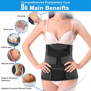 Ceinture Post-Partum 3 en 1 Gaine Amincissante de Récupération Post-Accouchement pour le Ventre et le Bassin Ceinture Post-Natale Respirante - Product Image 3