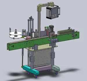 Ys510 tự động chai tròn định hướng dính dầu Sticker labeler nước trái cây nhựa nhãn gắn ghi nhãn Máy bôi - Product Image 4