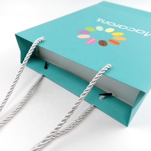 Hộp <span class=keywords><strong>Macaron</strong></span> Tùy Chỉnh Với Bộ Túi Mua Sắm Bằng Giấy Hộp Quà Tặng Thực Phẩm Tráng Miệng Hàng Loạt Bao Bì - Product Image 4