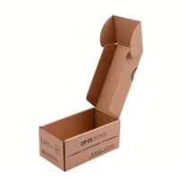 Boîtes d'emballage cosmétiques personnalisées avec logo imprimé de qualité supérieure, boîtes en papier kraft, cartons en carton ondulé, boîtes d'expédition, boîtes postales