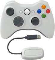 Manette de jeu sans fil 2,4 G à effet Hall turbo réglable, compatible multiplateformes pour PC