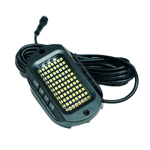 Luces Blancas Rock <span class=keywords><strong>Lights</strong></span> 104LED, Luz de Emergencia para Automóvil, Camioneta, <span class=keywords><strong>ATV</strong></span>, Modo de Luz Estroboscópica, Respiración Estática, con Control Telefónico Kingshowstar - Product Image 1