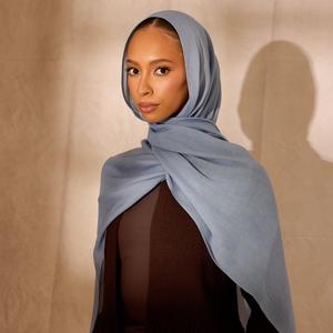 Voile musulman en modal doux 180*70cm pour femme, élégant, personnalisable, modeste, léger, durable et extensible - Product Image 2