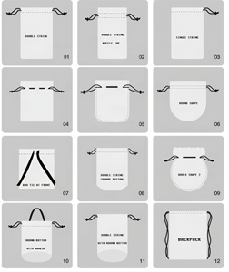 Sacchetto in Velluto con Coulisse Personalizzato con Logo per Profumi, Cosmetici, Gioielli di Lusso, Carte dei Tarocchi, Sacchetto Antipolvere in Velluto - Product Image 5