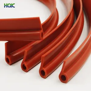 Hoge Kwaliteit Waterdichte E/P/H/U/T Vorm Flexibele Siliconen Rubber Strip Schuifdeur Seal