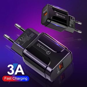 อะแดปเตอร์ชาร์จเร็ว 5V 3A QC3.0 สำหรับโทรศัพท์แอนดรอยด์  อะแดปเตอร์ชาร์จในรถยนต์  สำหรับซัมซุง - Product Image 5