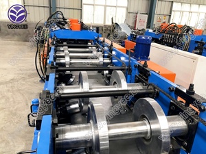 Máquina formadora de rollos de correa C/Z de alta calidad, máquina para fabricar marcos de acero, línea de producción de acero con perfil C - Product Image 6