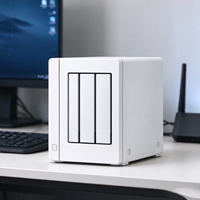   DS124 1 Bay Network Attached Storage NAS 1GB DDR4 1GbE 2 USB3.2 Gen1 DiskStation Private Cloud Server Tanpa Hard Drive