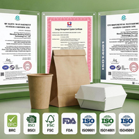 Boîte personnalisée imprimée en direct d'usine avec poignée, vente en gros, boîte en papier jetable robuste, prix fabricant