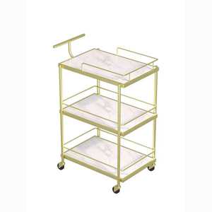 Carrito de Belleza Móvil, Equipo de Salón de Belleza, Soporte para Peluquería, Carrito para Herramientas de Manicura, Estante de Almacenamiento para Snacks - Product Image 3