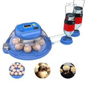 8 Eggs Incubator Automatic Turning Incubator With Automatic Water Replenishment Temperature Control for Bird Chicken Quail