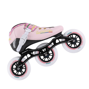 Chaussures de patinage à roulettes en fibre de carbone pour adultes, très vendues, à rebond élevé, 4 <span class=keywords><strong>roues</strong></span> en PU, roulements ABEC-11 - Product Image 2