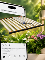 Haute PPFD 1000W Samsung lm301b lm281b lm301h Evo puces pliable 1000W LED élèvent la lumière verticale agriculture barre de LED