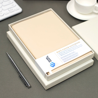 Carnet personnalisé en cuir PU souple A5 avec logo, élastique et boîte cadeau – Vente en gros